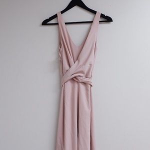 WILFRED DARCELL SOFT PINK MIDI DRESS ✨ NWT